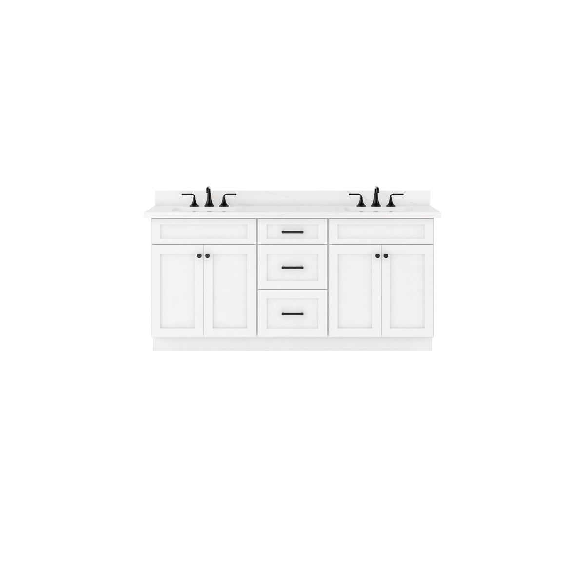 72" Vanity Combination 7275 w/ Filler On Trend Picture Perfect