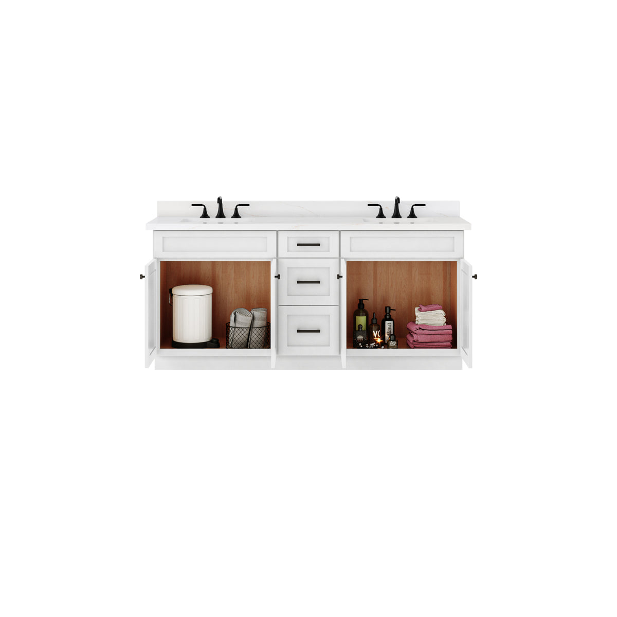 75" Vanity Combination 7578 w/ Filler Picture Perfect Kitchen