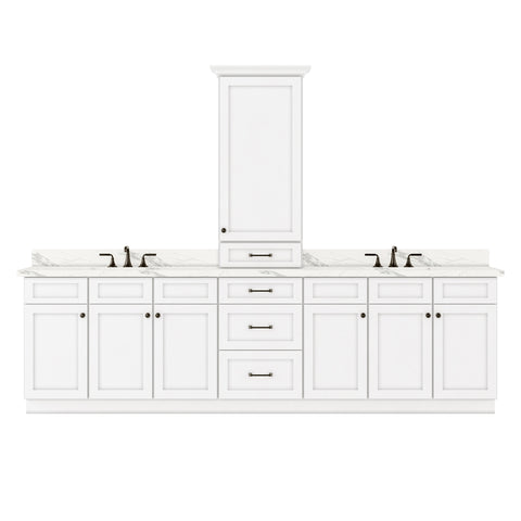 117″ Vanity Combination (117″-120″ W/Filler)