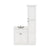 48″ Vanity Combination With Tall Linen Cabinet (48″-51″ W/Filler)
