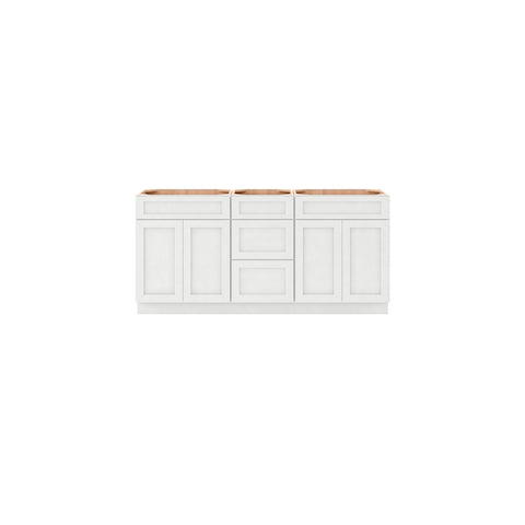 72" Vanity Combination 72-75 w/ Filler- On Trend | Picture Perfect Kitchen Designs