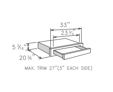 63" Vanity Combination 63-66 w/ Filler | Picture Perfect Kitchen Designs