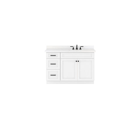 51″ Vanity Combination (51″-54″ W/Filler) - On Trend  | Picture Perfect Kitchen Designs