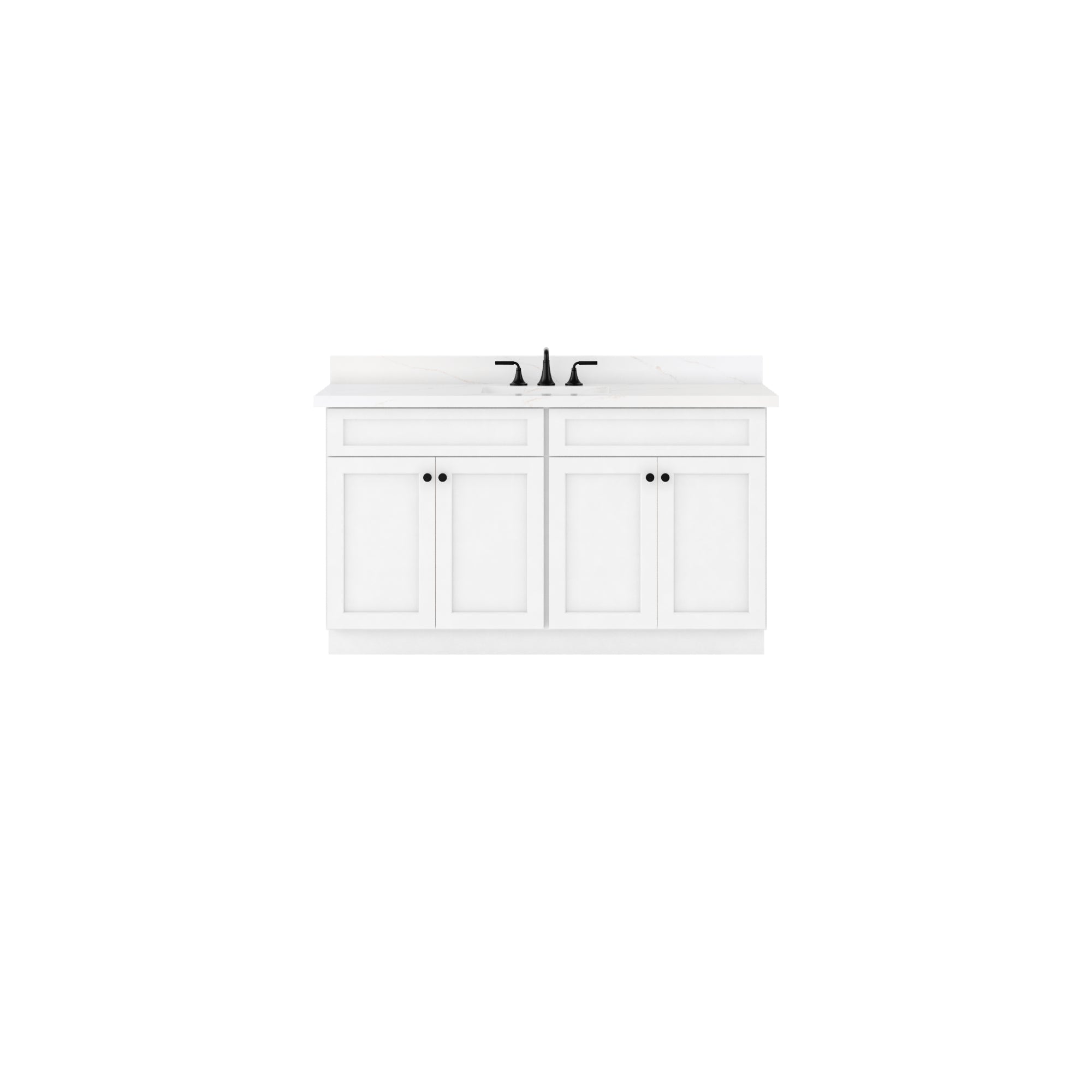 60″ Vanity Combination (60″63″ W/Filler) Picture Perfect Kitchen