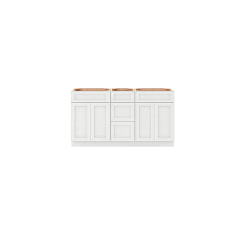 63" Vanity Combination 63-66 w/ Filler On Trend | Picture Perfect Kitchen Designs
