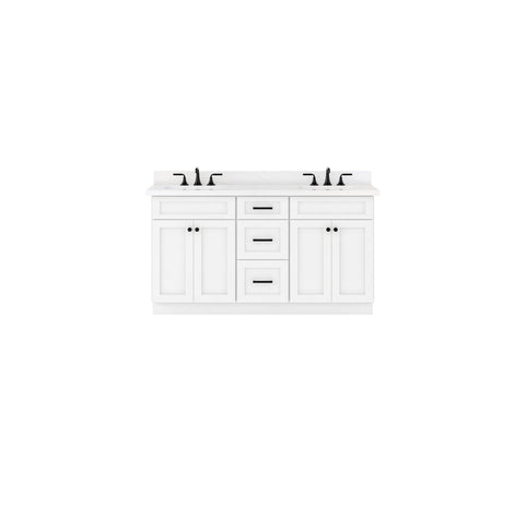 63" Vanity Combination 63-66 w/ Filler On Trend | Picture Perfect Kitchen Designs