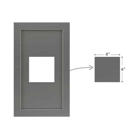 Sample 4 x 4 Finish Chips - Perfect for Design Decisions