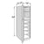 18″ Vanity Linen Closet –Adjustable Shelves – Special Door