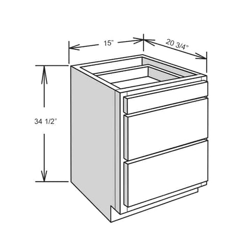 63″ Vanity Combination (63″-66″ W/Filler) - On Trend