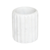 White Marble Holder With Grooving