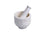 MARBLE MORTAR AND PESTLE LP - WHITE